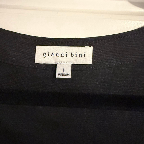Gianni bini cropped black linen tank - Picture 2 of 2